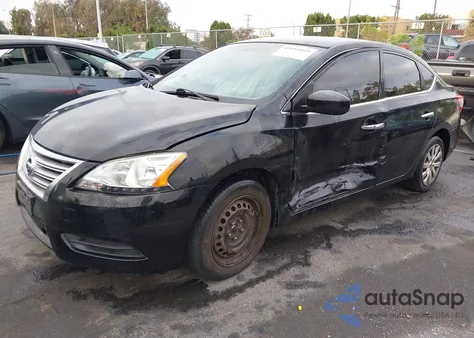 2014 Nissan Sentra Sv из США, поврежденный, VIN 3N1AB7AP6EY243198